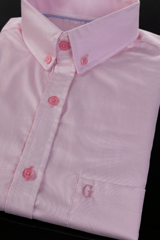 CAMISA ROSADA 100% ALGODON EGIPCIO - Imagen 2