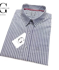 Alternative view of CAMISA MANGA CORTA GUSTANELLO GRIS  - CASUAL