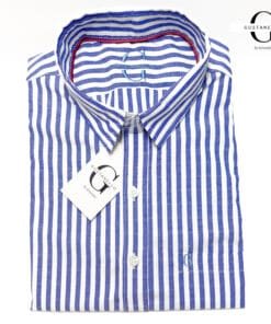 CAMISA MANGA CORTA GUSTANELLO AZUL - CASUAL